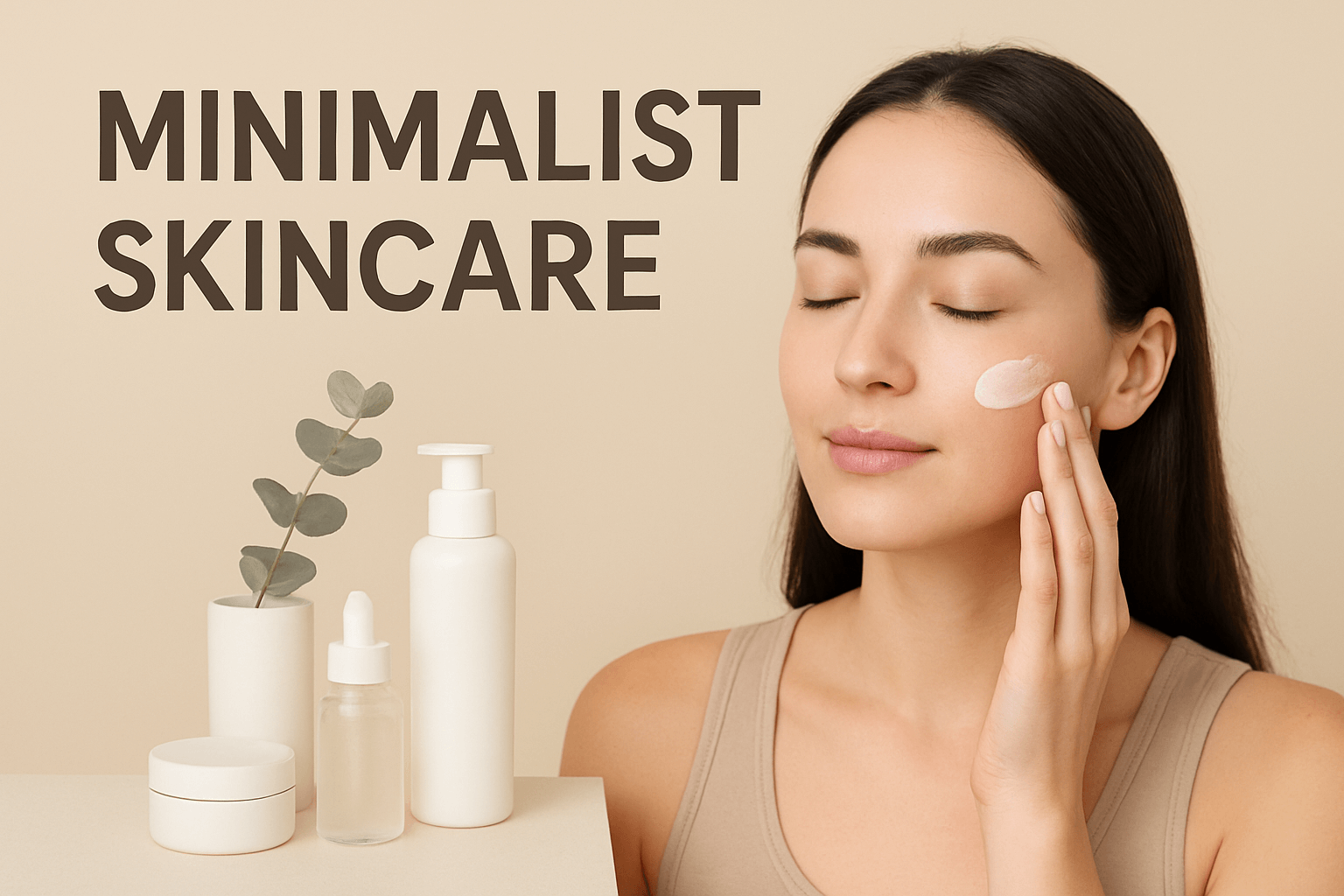 minimalist skincare