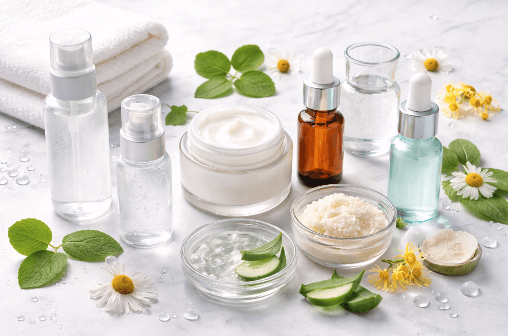 sensitive skin minimal routine