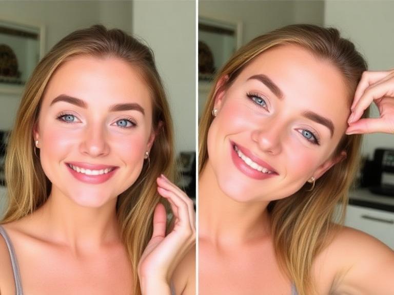 Summer makeup routine