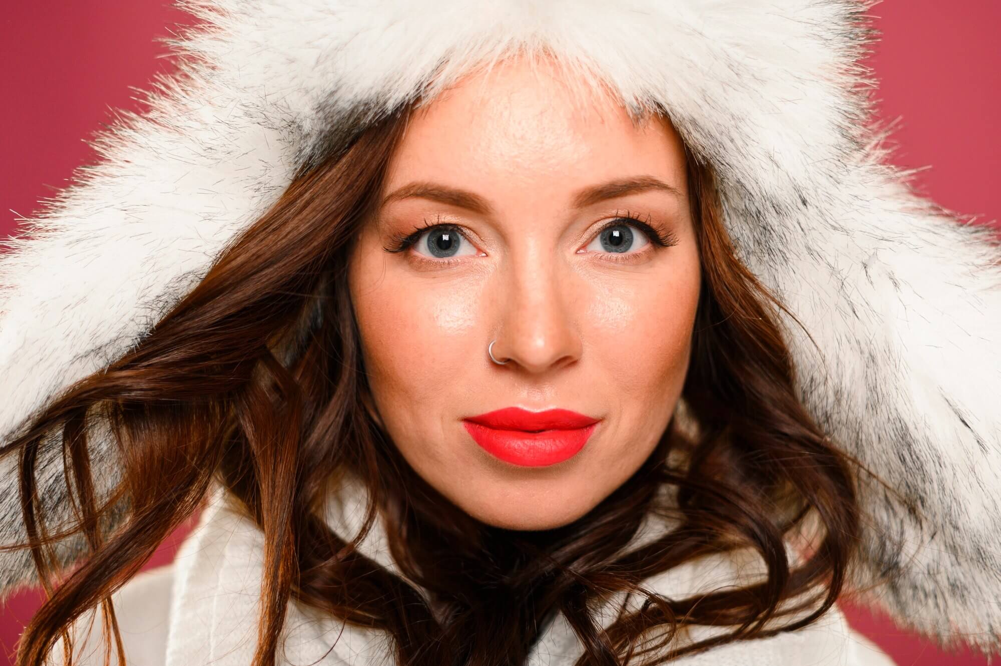 winter eye makeup