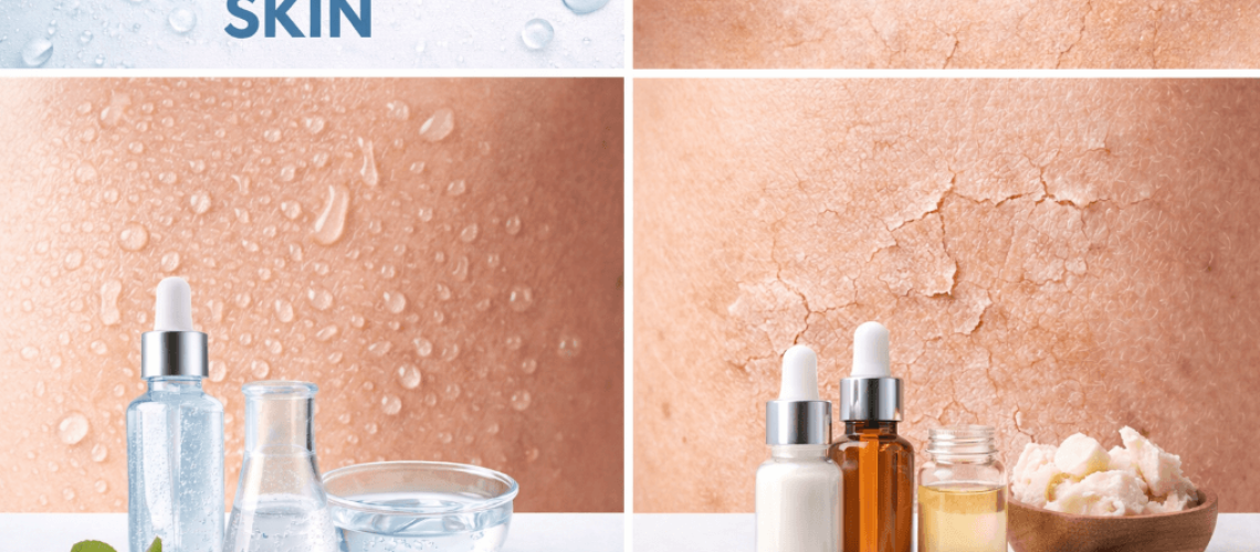 Dehydrated vs Dry Skin