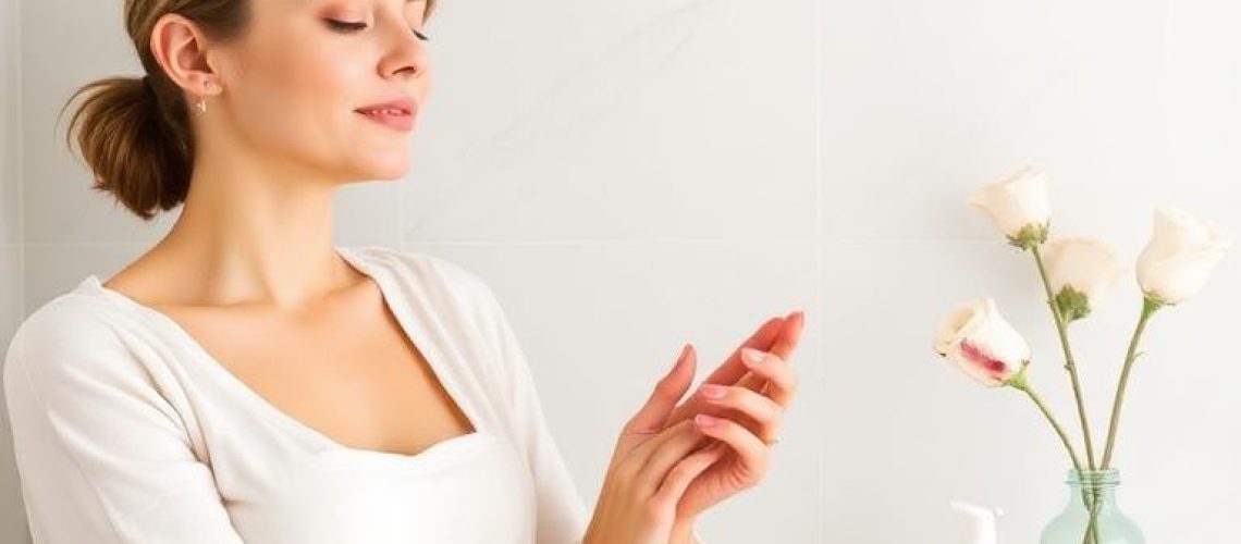 Self-care routine for women