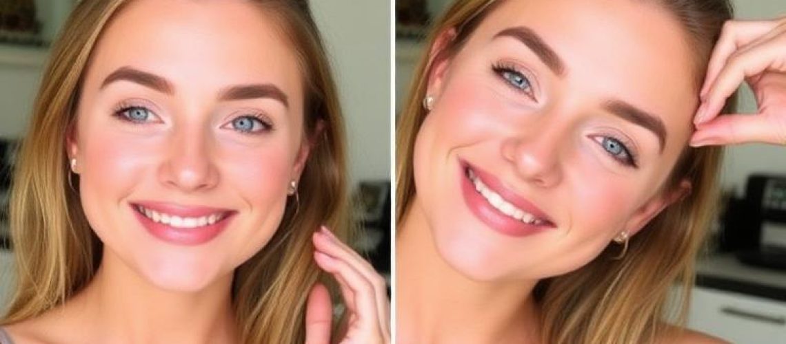 Summer makeup routine
